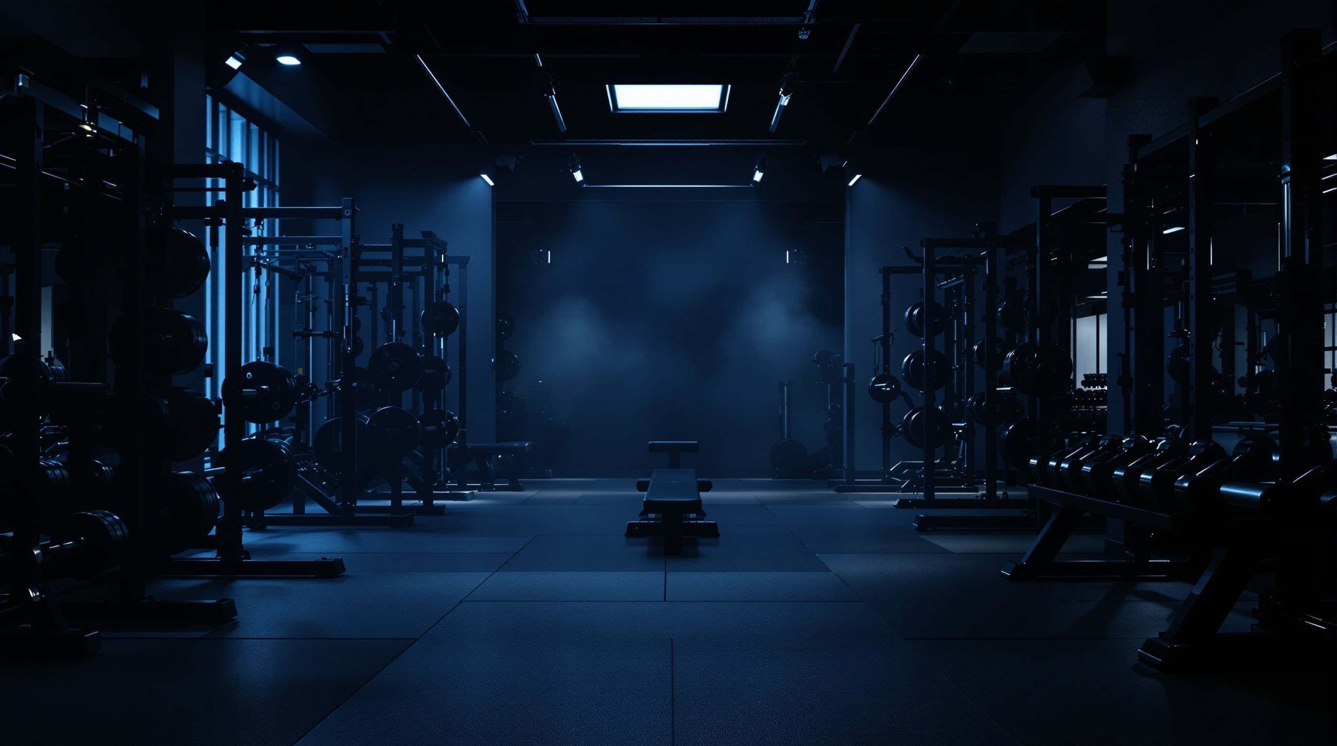 Premium gym interior